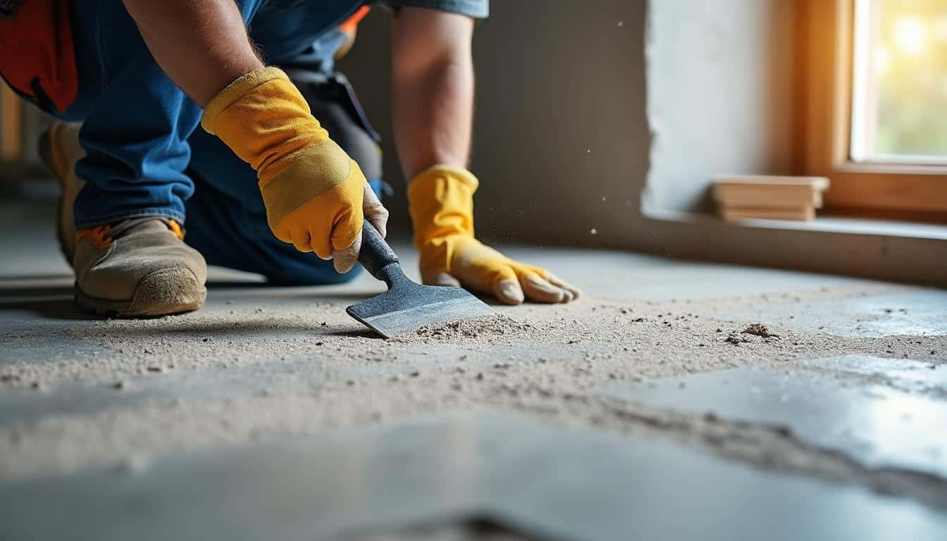 Préparer un support béton avant la pose de parquet lors d’une rénovation