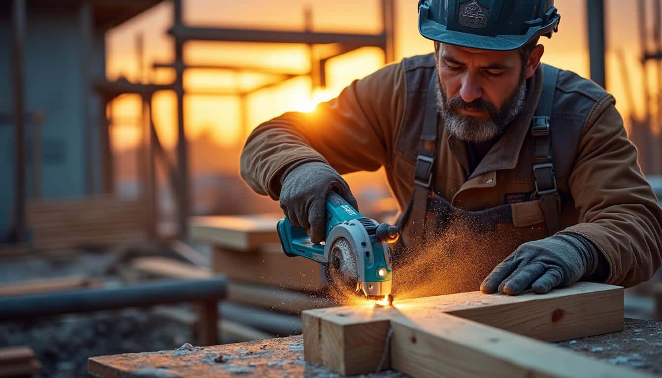 Illustration: Comment la scie sabre Makita 18V facilite les travaux sur chantier et bricolage