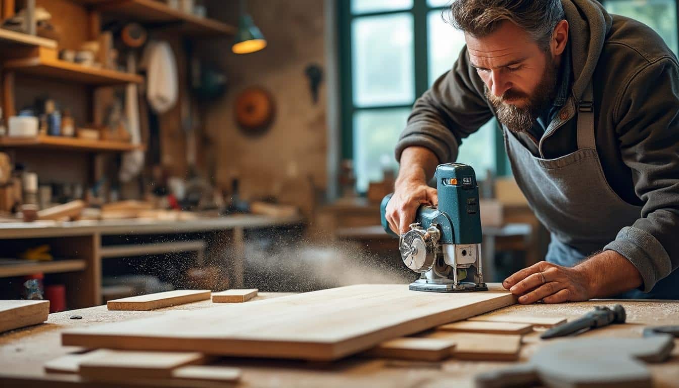 Illustration: Comprendre le fonctionnement et les avantages de la scie radiale AEG