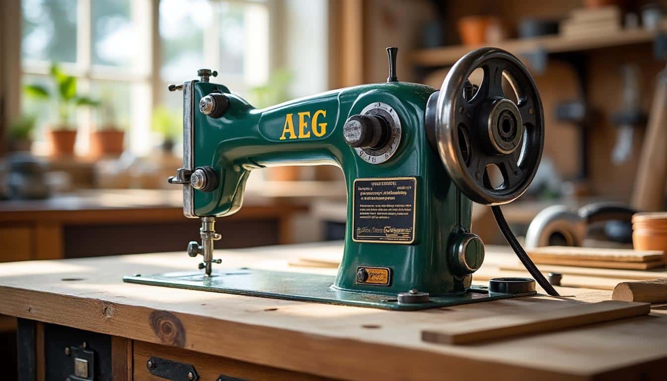 Illustration: Les caractéristiques techniques clés des modèles de scie radiale AEG