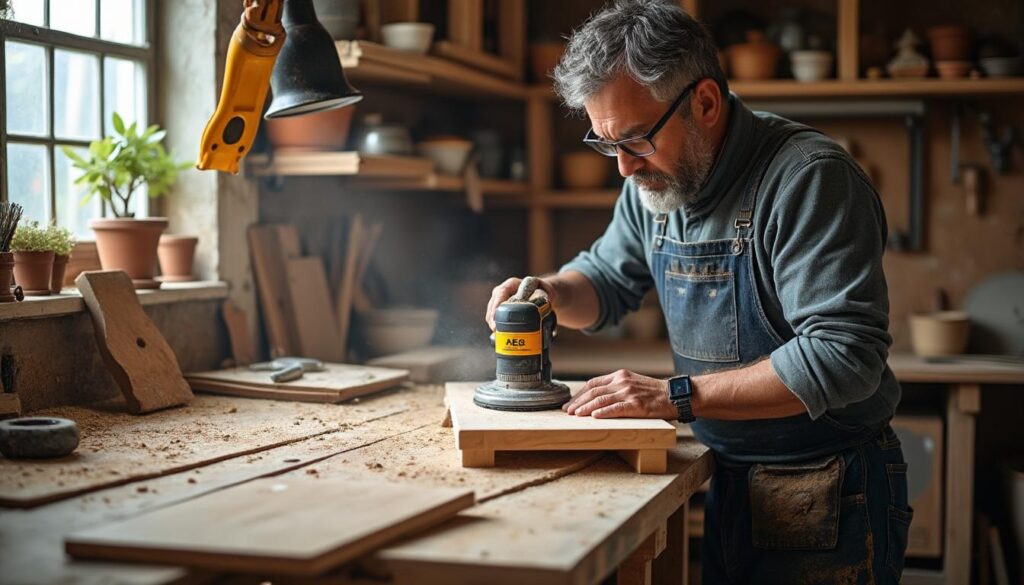 AEG scie radiale : guide complet pour des découpes précises et sûres