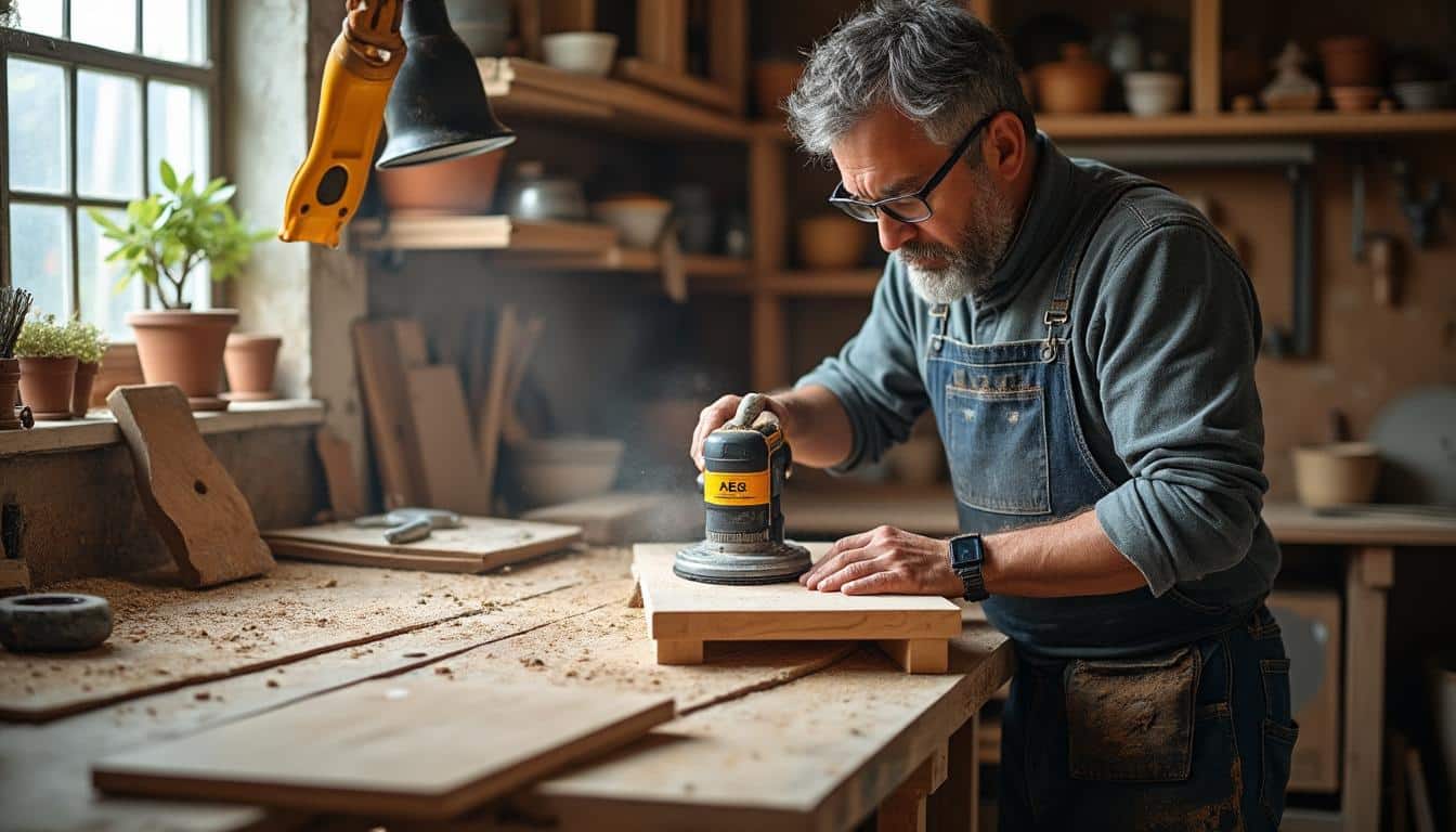 AEG scie radiale : guide complet pour des découpes précises et sûres