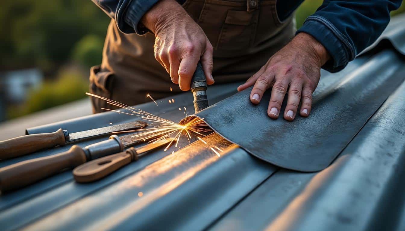 Illustration: Comprendre l’importance de la noue dans une toiture en zinc