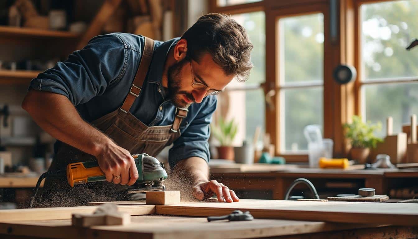 Illustration: Pourquoi opter pour une scie plongeante filaire pour un travail précis et professionnel ?