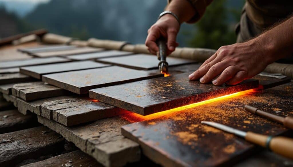 Toiture en cuivre : élégance, durabilité et entretien facile