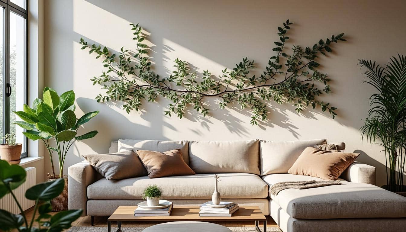 Illustration: Pourquoi opter pour une décoration murale en métal pour sublimer votre intérieur ?