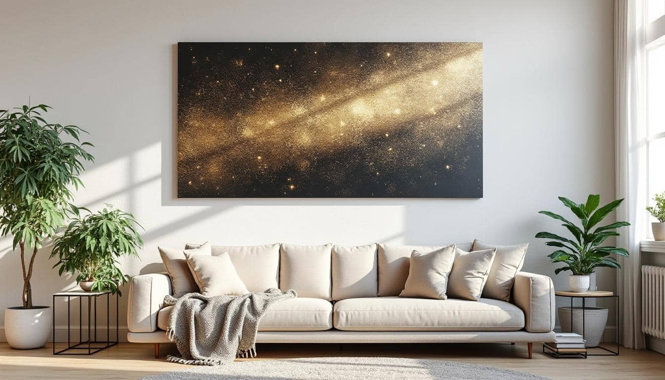 Illustration: Comprendre l’univers de la décoration murale en métal doré