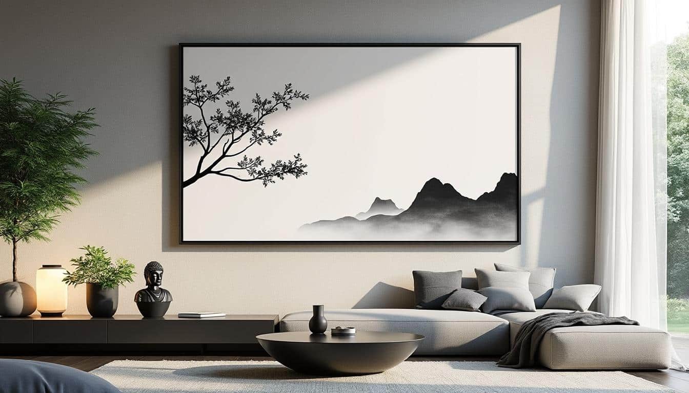 Illustration: Comprendre les fondements d’un tableau zen pour son mur