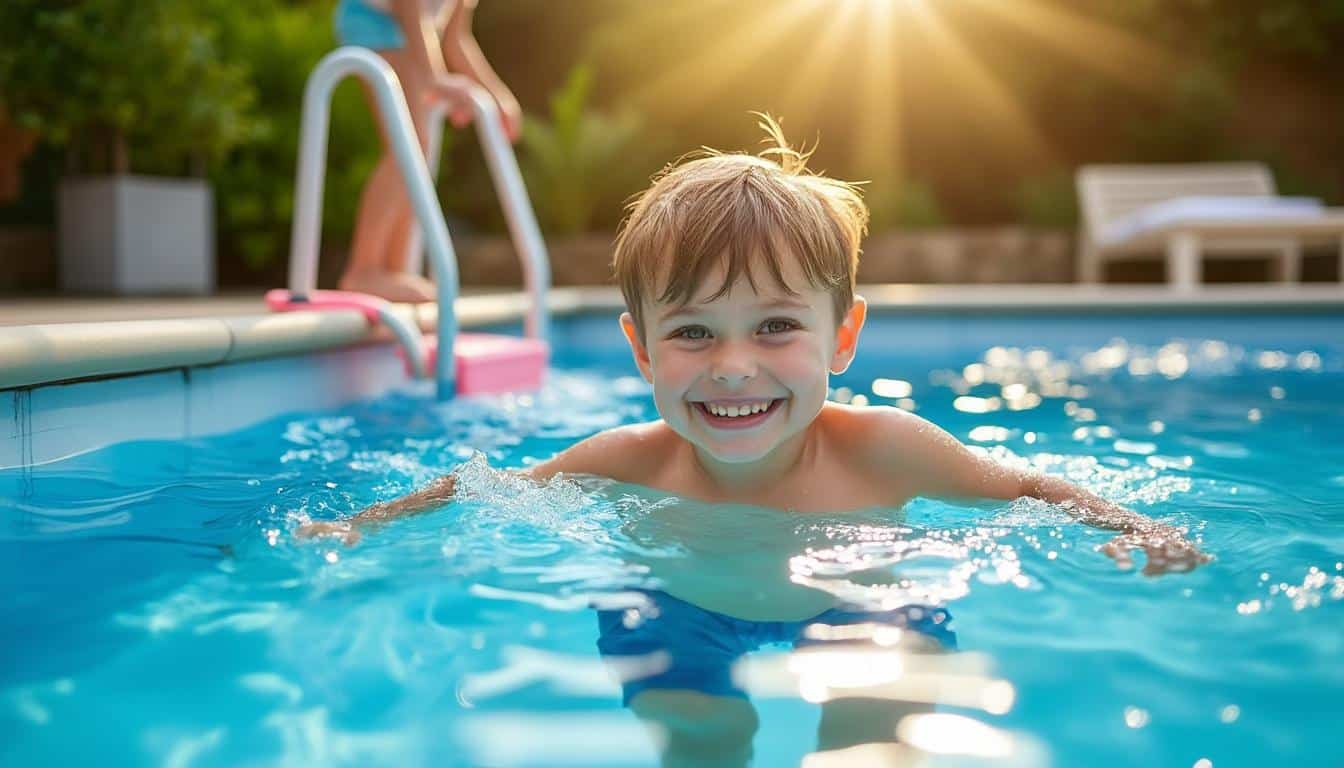 Illustration: Découvrir les modèles populaires d’échelles pour piscine hors sol à 122 cm de hauteur