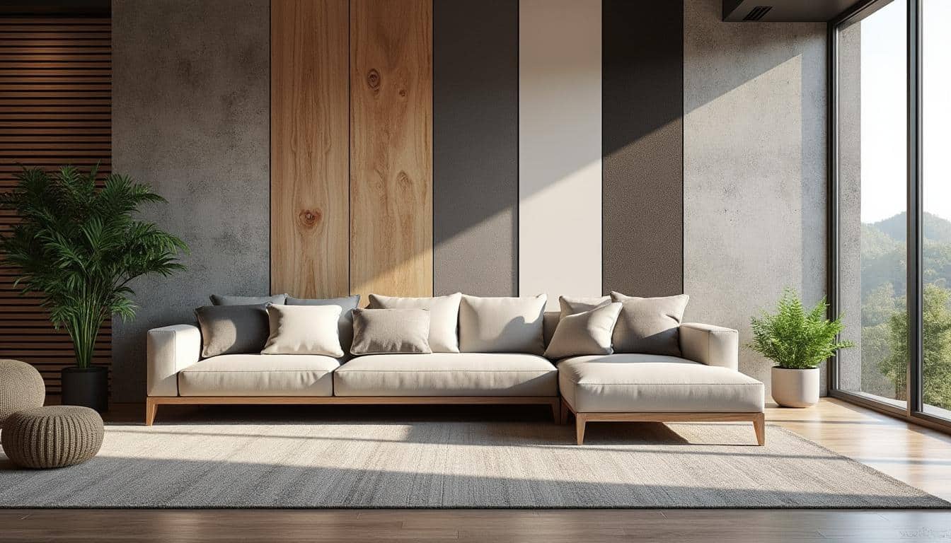 Illustration: Explorer les matériaux pour habiller vos murs avec style