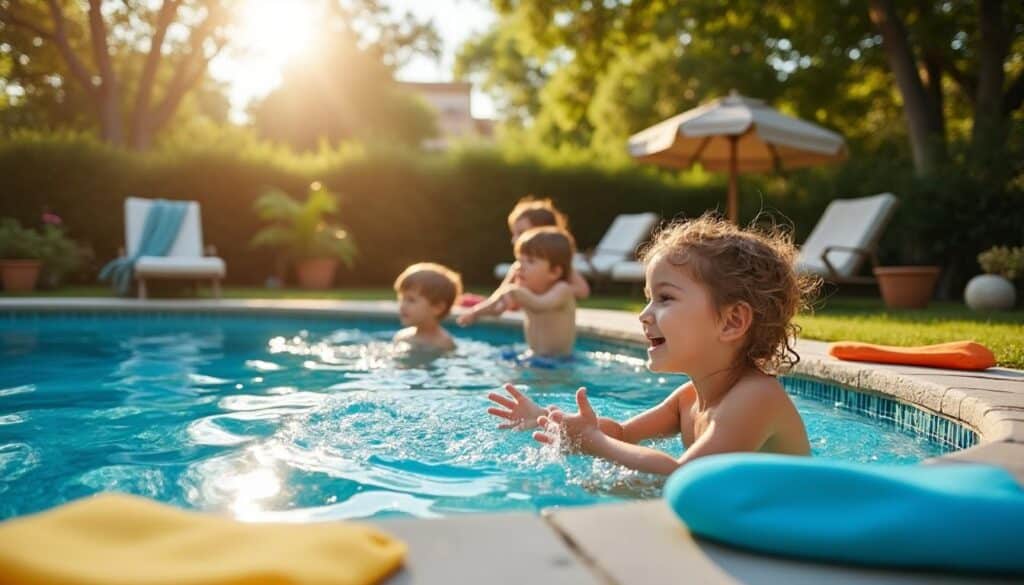 Piscine en grès hors sol : charme, solidité et installation facile