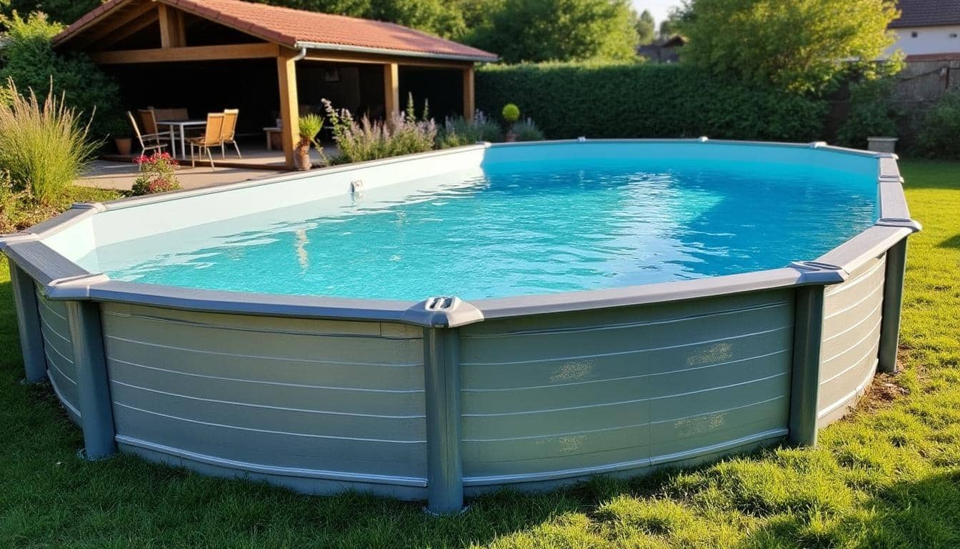 Illustration: Les spécificités techniques et esthétiques des piscines hors sol en acier