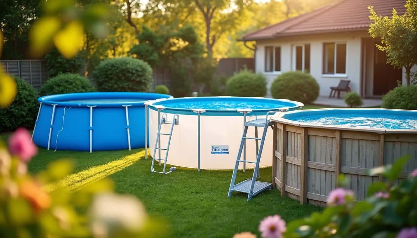Illustration: Découvrir les différents types de piscines hors sol et leurs caractéristiques clés