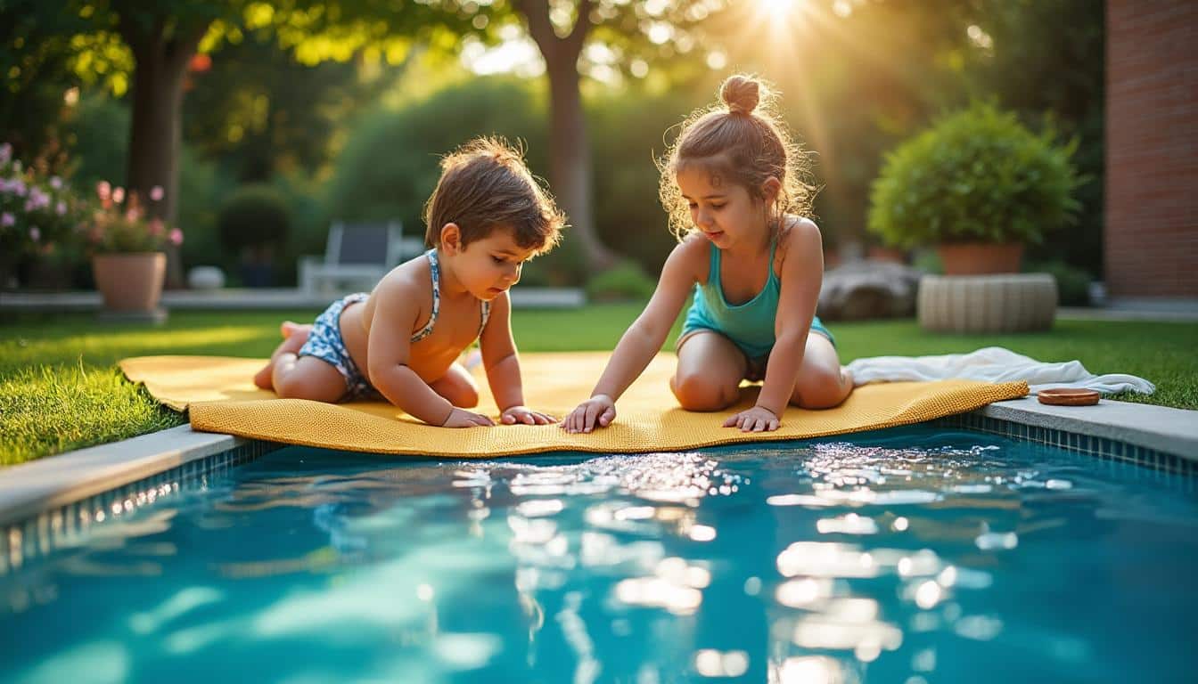 Tapis de sol pour piscine hors sol : protection et confort optimaux