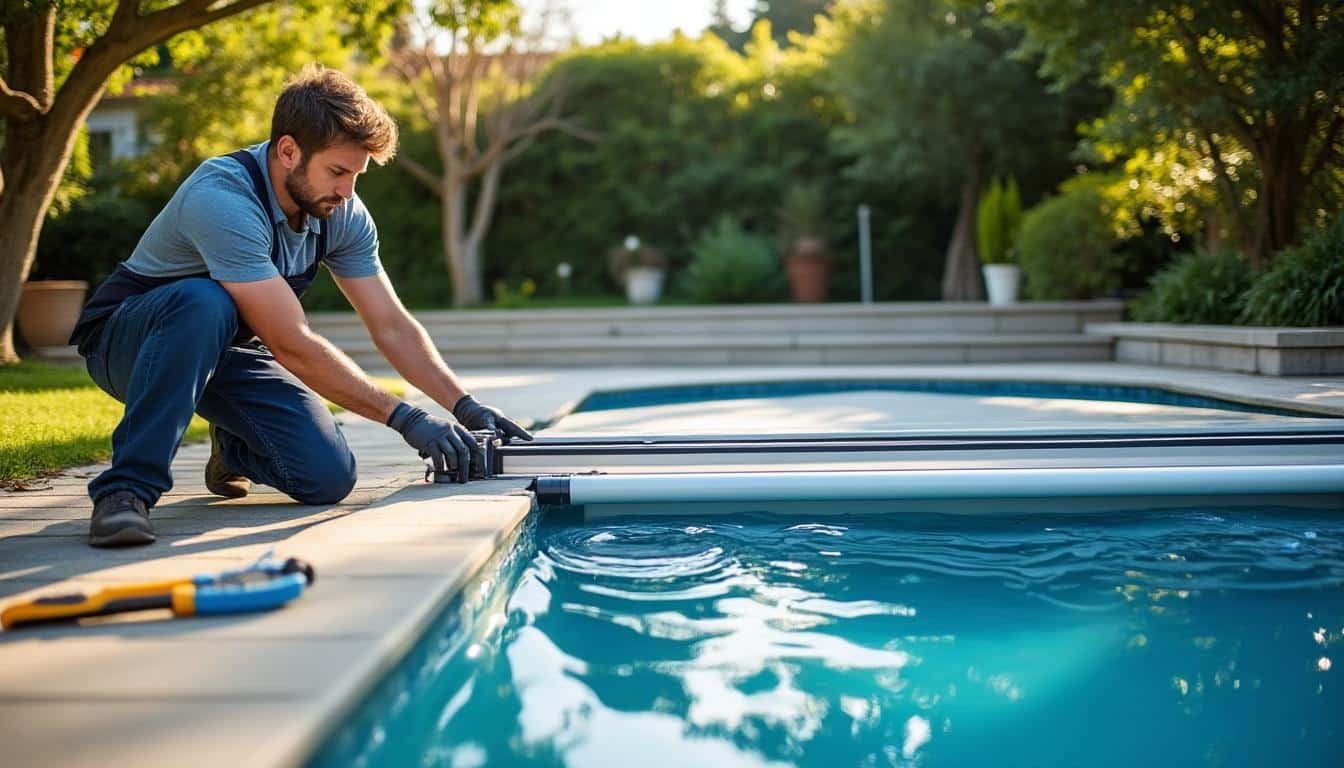 Illustration: Comprendre le fonctionnement du volet roulant adapté à une piscine hors sol