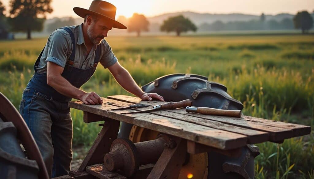Banc de scie pour tracteur : guide complet pour une découpe efficace
