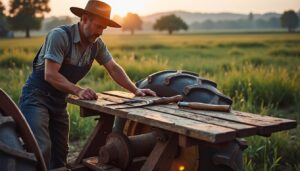 Banc de scie pour tracteur : guide complet pour une découpe efficace