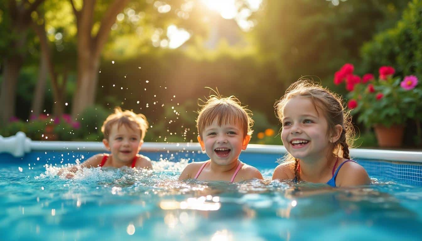 Illustration: Pourquoi opter pour une piscine hors sol en acier ?