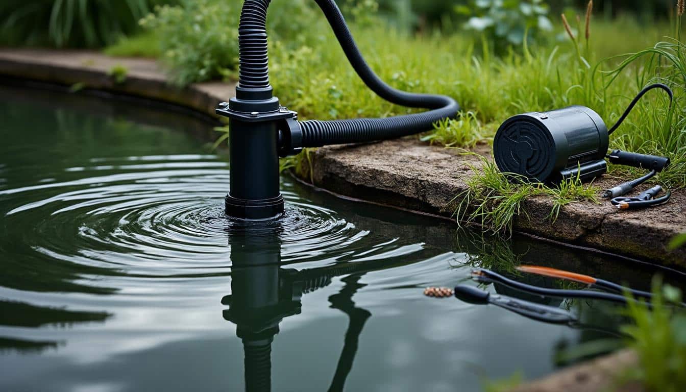 Schéma d’installation de la pompe dans un bassin : guide complet