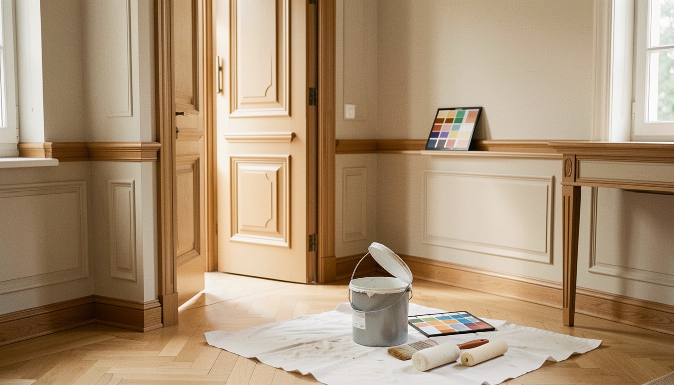 Peinture pour boiseries intérieures : bien la choisir